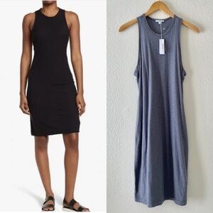 James Perse Gray Tank Dress